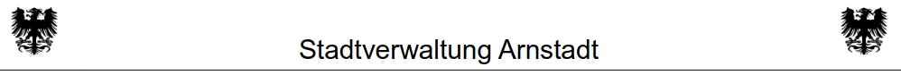 Stadtverwaltung Arnstadt